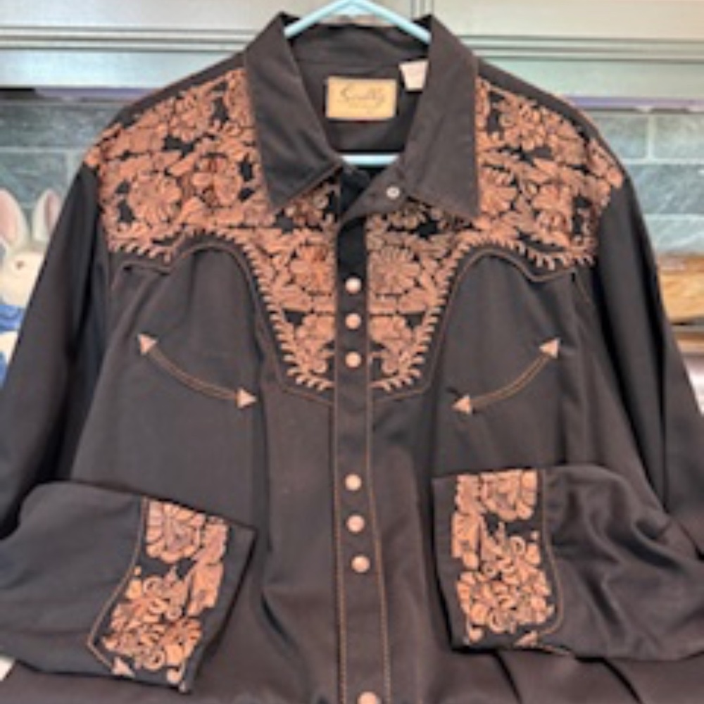 Mens Western shirt XXL